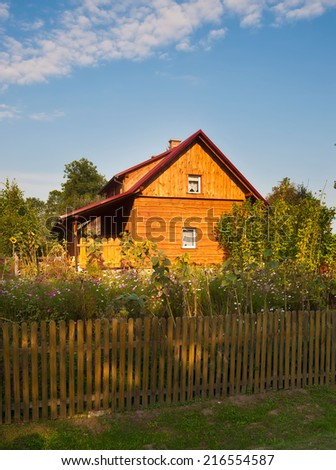 Typical scandinavian summer cottage