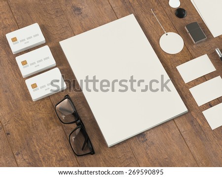 Template business for branding. High resolution.