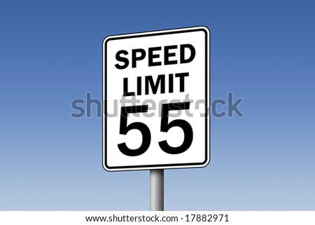 Speed Sign 55