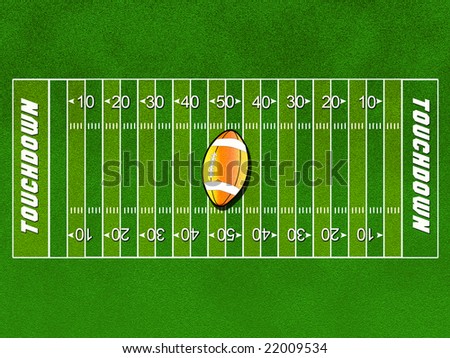 american football field