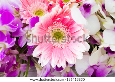 Photo of Floral bouquet of orchids