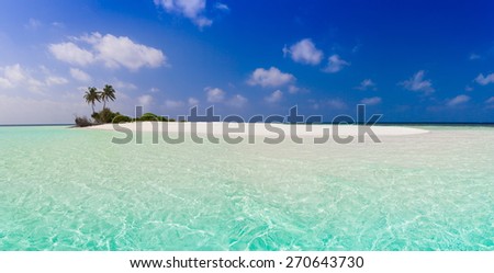 beautiful blue sun sea tropical nature background holiday luxury  resort island atoll about coral reef