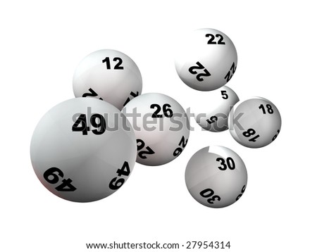 Win Numbers And Lottery Balls Stock Photo 27954314 : Shutterstock