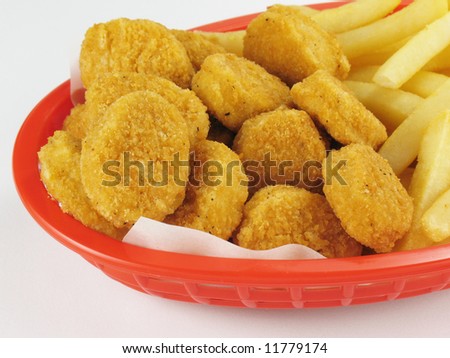 chicken nuggets clipart. stock photo : Chicken Nuggets