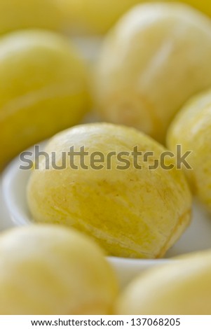 Marinated Lemon-Pickles  ( lemon-cucumbers )
