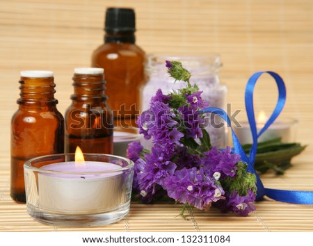 Aromatherapy, spa, massage