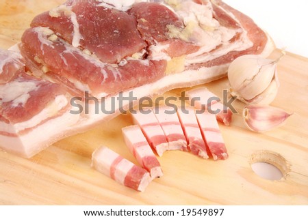 lard meat