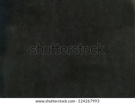 Closeup of black leather texture