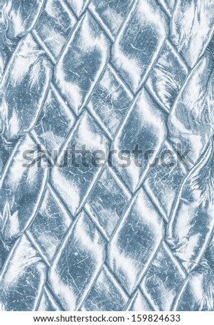 braided blue leather texture