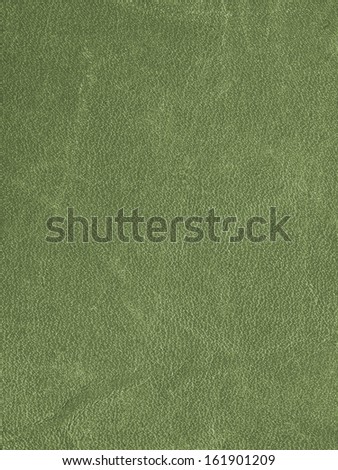 worn green  leather texture