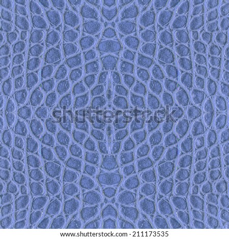 blue reptile skin as background
