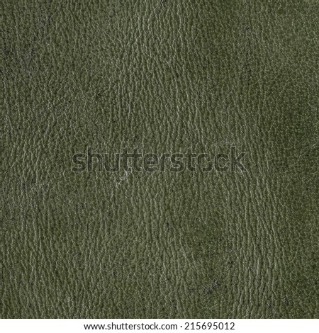 dark green worn leather texture closeup. Useful as background