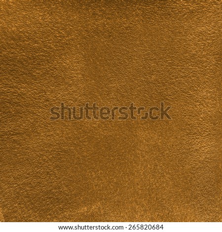 background of leather painted gold