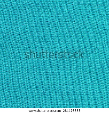 turquoise fabric texture as background