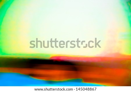 A simple multicolored photographic abstract background