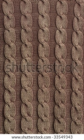 knitted cloth material
