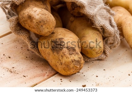 potato in bag