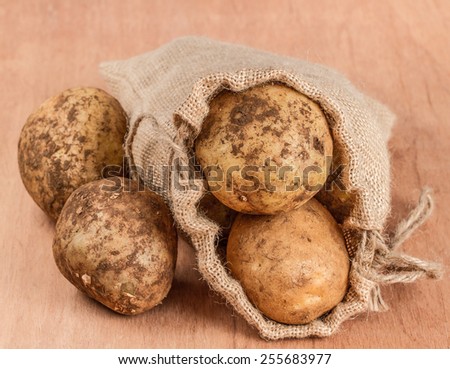 potatoes in bag