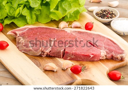 cut of beef, steak