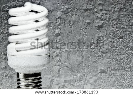 energy saving fluorescent light bulb