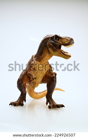 Isolated dinosaur on white background Isolated dinosaur on white background