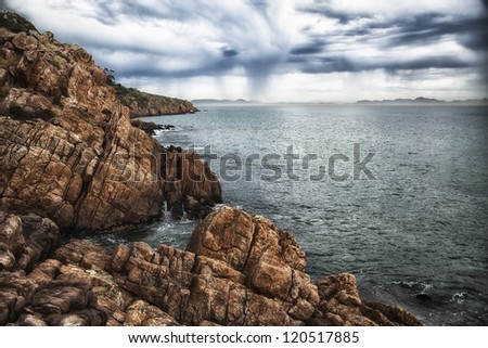 Cliffs by the sea