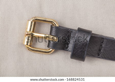 Leather belt. Fashion, Accessories