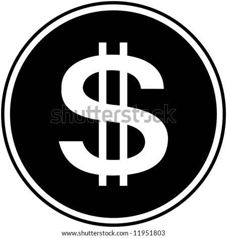 dollar sign. stock vector : dollar sign