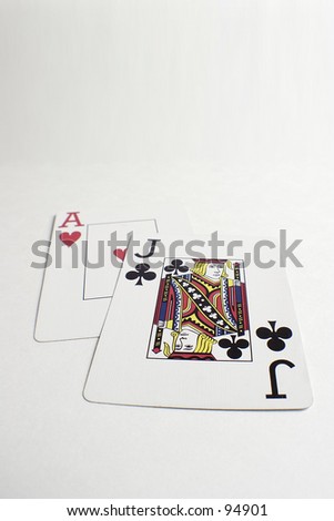 A winning Blackjack hand