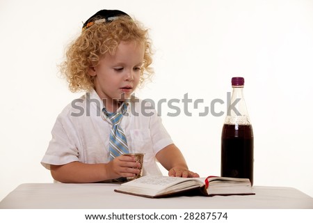 stock photo : Portrait of a curly hair blond little three year old boy 