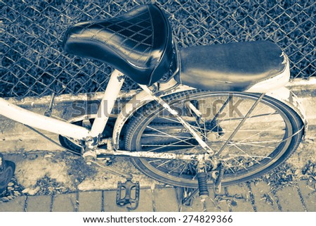 Bicycle vintage - vintage effect