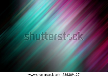 Abstract Light painting, Colorful tone on black background - long exposure time laps technique