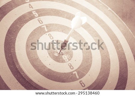Dart is an opportunity and Dartboard is the target and goal. So both of that represent a challenge - Business concept