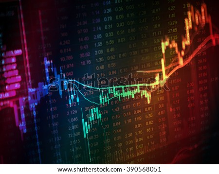 Candle stick graph chart of stock market investment trading. The Forex  graph chart on the digital screen. - Stock Image - Everypixel