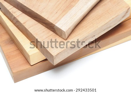 lumber on white background