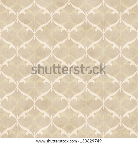 Seamless delicate pattern. Paper textured background.