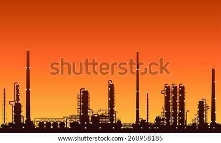 stock-vector-oil-refinery-or-chemical-pl