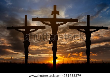 Jesus on the cross background