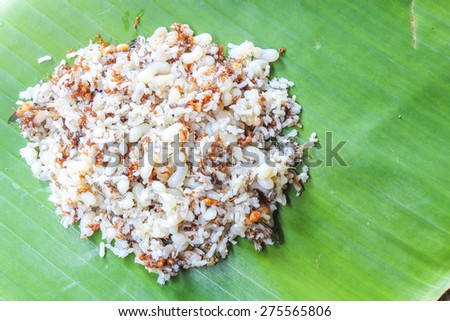 Ant eggs are foods that have been popular among people in Thailand.