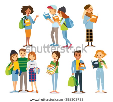 international students read the books