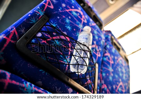 bus interior luggage space