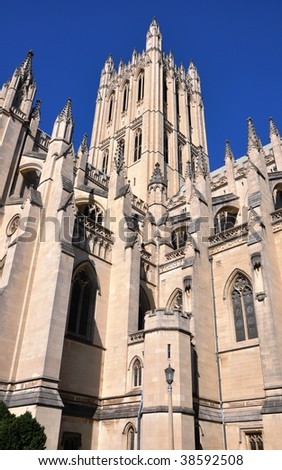 National Cathedral. The Architectural masterpiece of the National cathedral