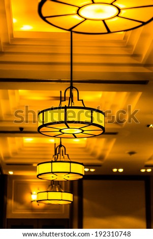 Ceiling light lamp decor