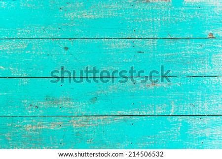 green blue grunge wooden table background