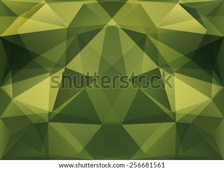 Abstract polygonal background. Illustration format.