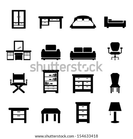 Furniture vector Furniture vector