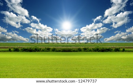 sunny day images. stock photo : Sunny day with