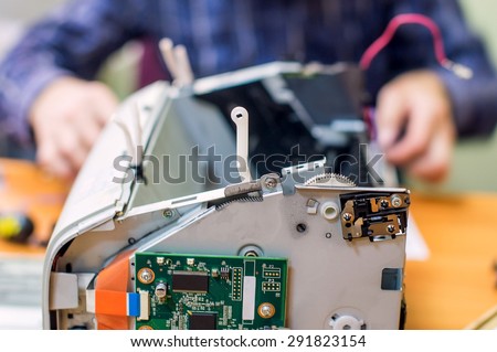 Repairing a printer