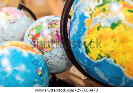 Classroom globes