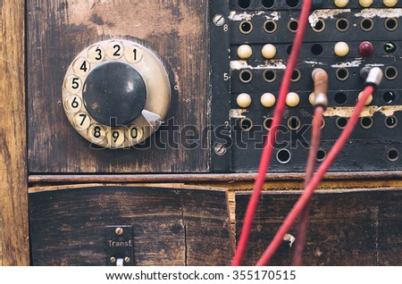 Vintage communication device